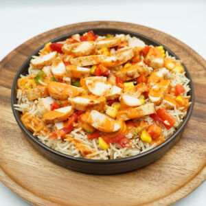 Peri chicken rice pot